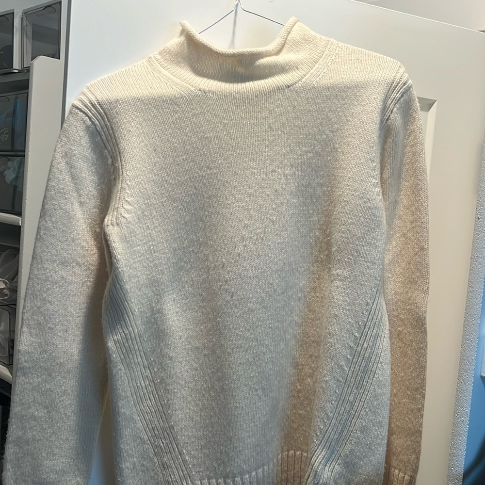 Jcrew Wool Cashmere Mockneck XS